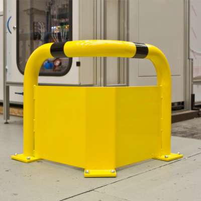 Powder Coating Design Roadway Safety down bollard