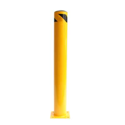 DISABLED PARKING 165MM BASE PLATE BOLLARDS 1300MM (YELLOW)